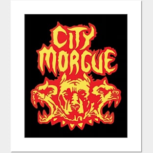 city-morgue-rockbands Posters and Art